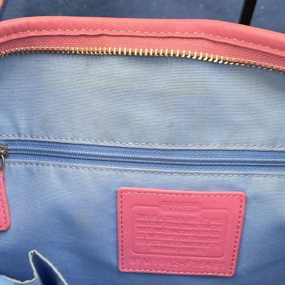 Coach F16481 Chelsea multi-color pink pastel monogram crossbody - Picture 9 of 14